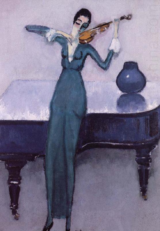 Ibe violin player, kees van dongen